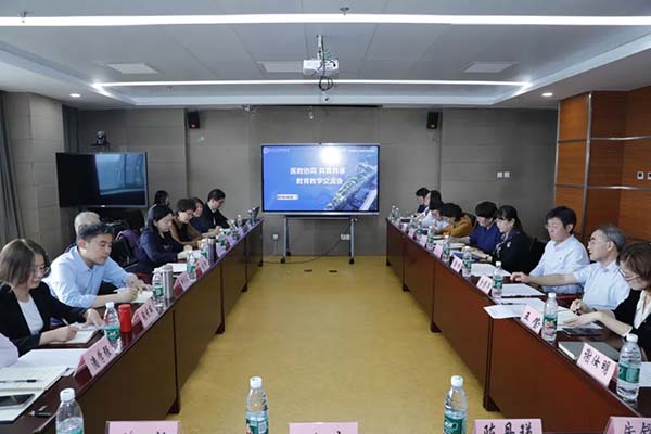 医教协同 共育共享 北京卫生职业学院来访地坛医院