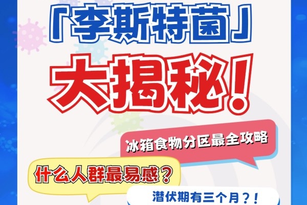 冷藏≠安全 李斯特菌大揭秘